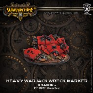 khador heavy warjack wreck marker